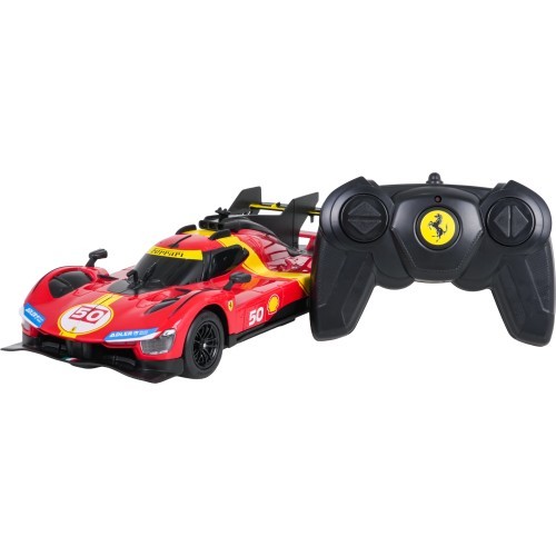 Tālvadības automašīna 1:24 Ferrari 499P, sarkana, RASTAR