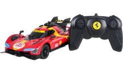 Tālvadības automašīna 1:24 Ferrari 499P, sarkana, RASTAR