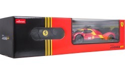 Tālvadības automašīna 1:24 Ferrari 499P, sarkana, RASTAR