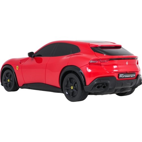 Tālvadības automašīna RASTAR Ferrari Purosangue 1:24, sarkana