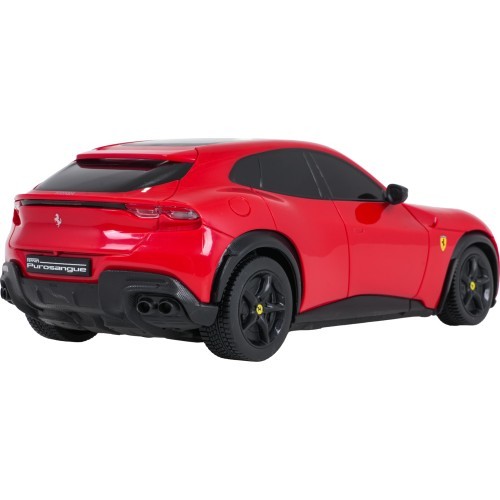 Tālvadības automašīna RASTAR Ferrari Purosangue 1:24, sarkana