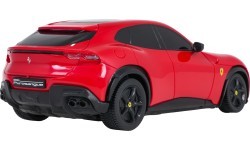 Tālvadības automašīna RASTAR Ferrari Purosangue 1:24, sarkana