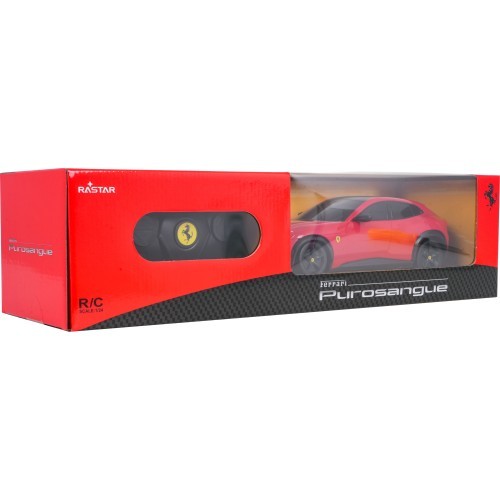 Радиоуправляемая машина RASTAR Ferrari Purosangue 1:24, красная