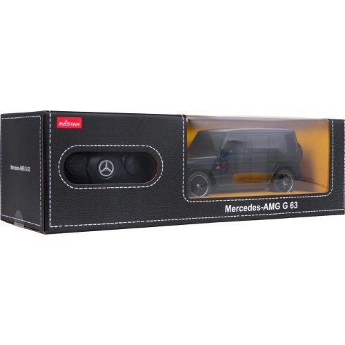 Tālvadības automašīna Mercedes AMG G63 RASTAR 1:24, melna