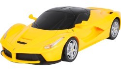 Tālvadības automašīna 1:24 Ferrari LaFerrari dzeltena RASTAR