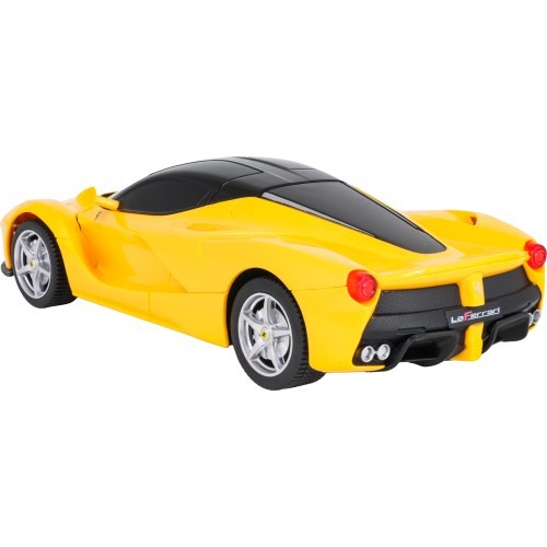 Tālvadības automašīna 1:24 Ferrari LaFerrari dzeltena RASTAR