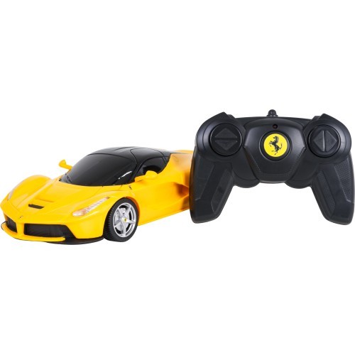 Радиоуправляемая машина 1:24 Ferrari LaFerrari жёлтая RASTAR