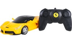 Радиоуправляемая машина 1:24 Ferrari LaFerrari жёлтая RASTAR
