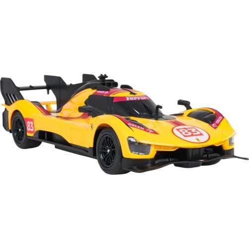 R/C car 1:24 Ferrari 499P-N83 Yellow RASTAR