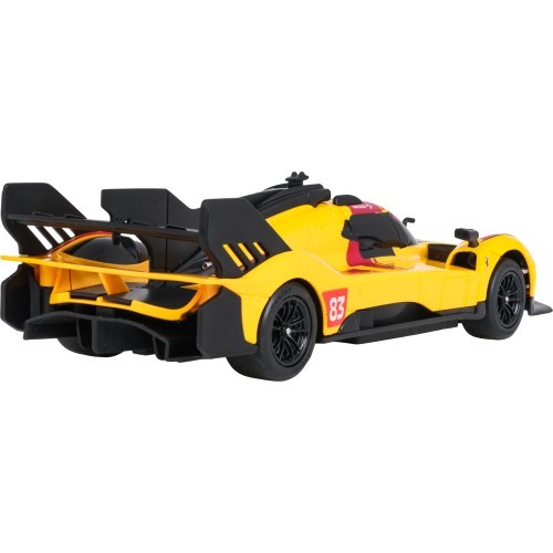 Радиоуправляемая машина 1:24 Ferrari 499P-N83 желтая RASTAR