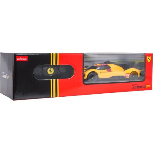 R/C car 1:24 Ferrari 499P-N83 Yellow RASTAR