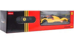 Радиоуправляемая машина 1:24 Ferrari 499P-N83 желтая RASTAR
