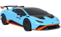 Tālvadības automašīna 1:24 Lamborghini Huracan STO, zila, RASTAR
