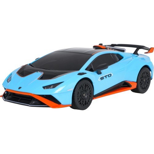 Tālvadības automašīna 1:24 Lamborghini Huracan STO, zila, RASTAR