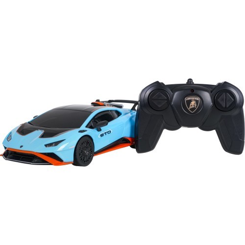 Радиоуправляемая машина 1:24 Lamborghini Huracan STO, синяя, RASTAR