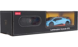 Радиоуправляемая машина 1:24 Lamborghini Huracan STO, синяя, RASTAR