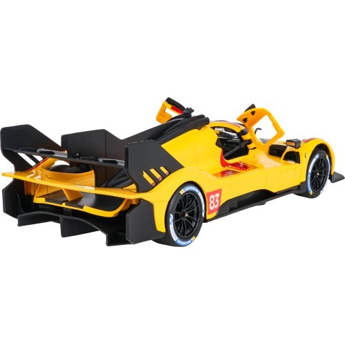 Tālvadības automašīna 1:14 Ferrari 499P dzeltena RASTAR