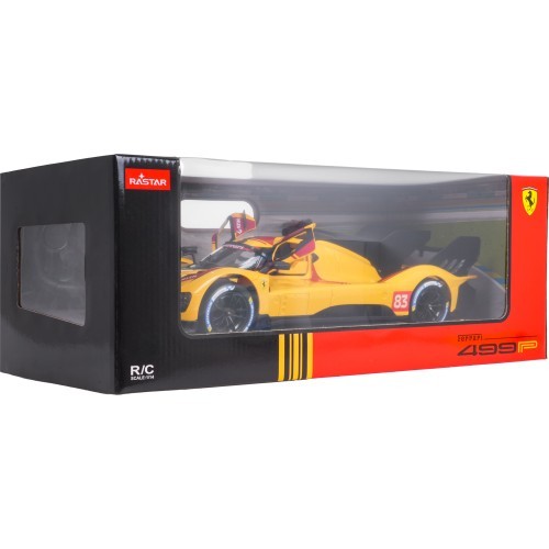 R/C car 1:14 Ferrari 499P Yellow RASTAR