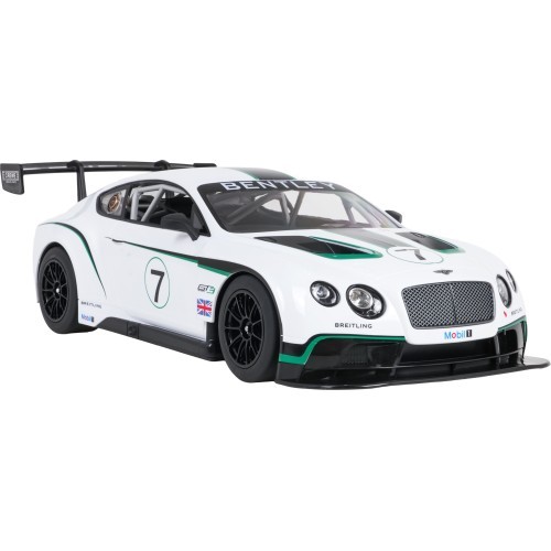 Tālvadības automašīna 1:14 Bentley Continental GT3 balta RASTAR