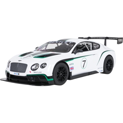 Tālvadības automašīna 1:14 Bentley Continental GT3 balta RASTAR