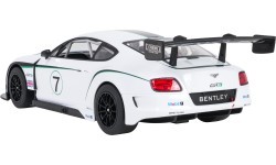Tālvadības automašīna 1:14 Bentley Continental GT3 balta RASTAR