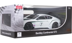 R/C Car 1:14 Bentley Continental GT3 White RASTAR