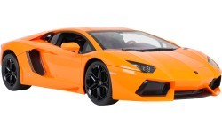 Tālvadības automašīna RASTAR Lamborghini Aventador 1:10, oranža