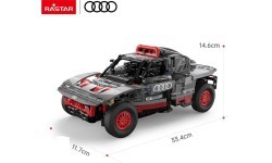 Конструктор автомобиль 1:14 Audi RS Q e-tron серый RASTAR