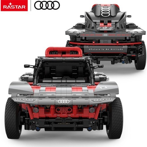 Car Blocks 1:14 Audi RS Q e-tron Gray RASTAR