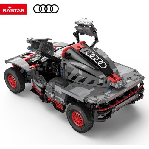 Konstruktors automašīna 1:14 Audi RS Q e-tron pelēks RASTAR