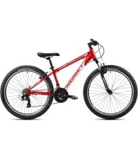 Велосипед Romet Rambler R6.1 2025 красно-бело-серый
