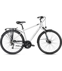 Velosipēds Romet Wagant 4 2025 sudraba-melns