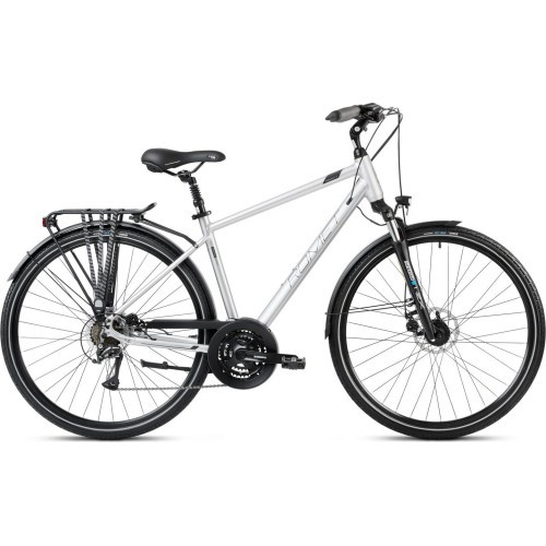Velosipēds Romet Wagant 4 2025 sudraba-melns