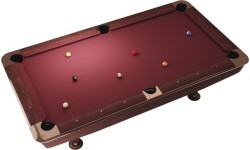 Biljarda galds Dynamic II – brūns, 9 pēdas