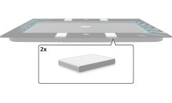 Ultim Elite - Small Rectangular Foam For Padding (2x)