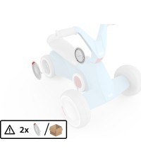 BERG GO² Blue aizmugurējā riteņa pārsegs (2 gab.)