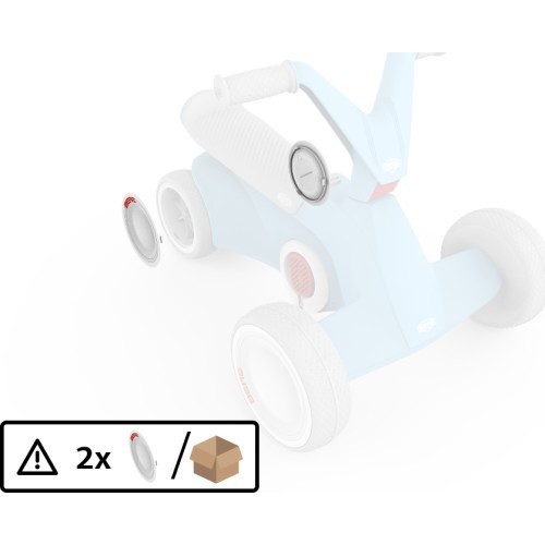 BERG GO² Blue aizmugurējā riteņa pārsegs (2 gab.)