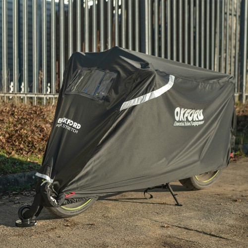 Motocikla pārsegs Oxford Stormex L, melns