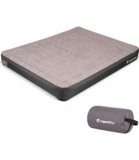 Divvietīgs piepūšamais matracis inSPORTline Valkon Duo 192x151x22 cm ar iebūvētu elektrisko sūkni