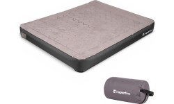 Divvietīgs piepūšamais matracis inSPORTline Valkon Duo 192x151x22 cm ar iebūvētu elektrisko sūkni