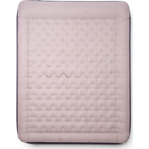 Double Inflatable Mattress inSPORTline Valkon Duo 192x151x22 cm with Built-in Electric Pump