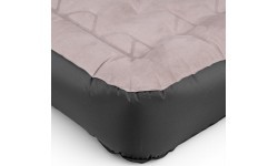 Double Inflatable Mattress inSPORTline Valkon Duo 192x151x22 cm with Built-in Electric Pump