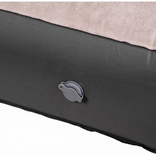Double Inflatable Mattress inSPORTline Valkon Duo 192x151x22 cm with Built-in Electric Pump