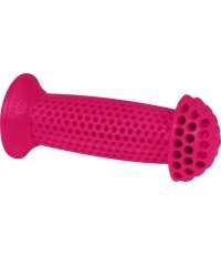 Грипсы руля FORCE детские 100mm (резиновые, розовые)