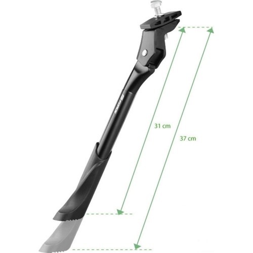Подножка FORCE E-bike 26-28" регулируемая (алюминиевая, чёрная)