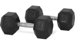 Hastings Hex Dumbbell 15 kg Set