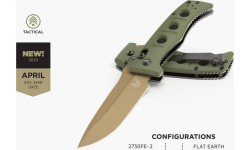 Benchmade 2730FE-2 Mini Auto Adamas, OD Green G10