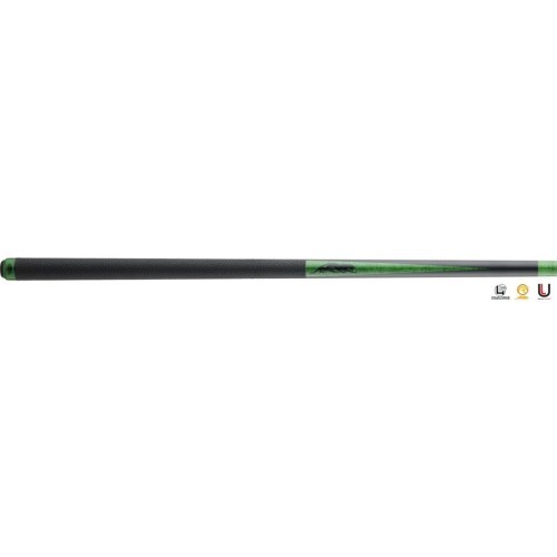 Бильярдный кий Predator SP2 Adventura – Stained Green 1, Uni-Loc, верхняя часть Revo, белая Vault Plate, 12,4 mm UL