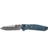 Benchmade 945-04 Mini Osborne nazis, Blue Denim Micarta