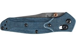Benchmade 945-04 Mini Osborne nazis, Blue Denim Micarta
